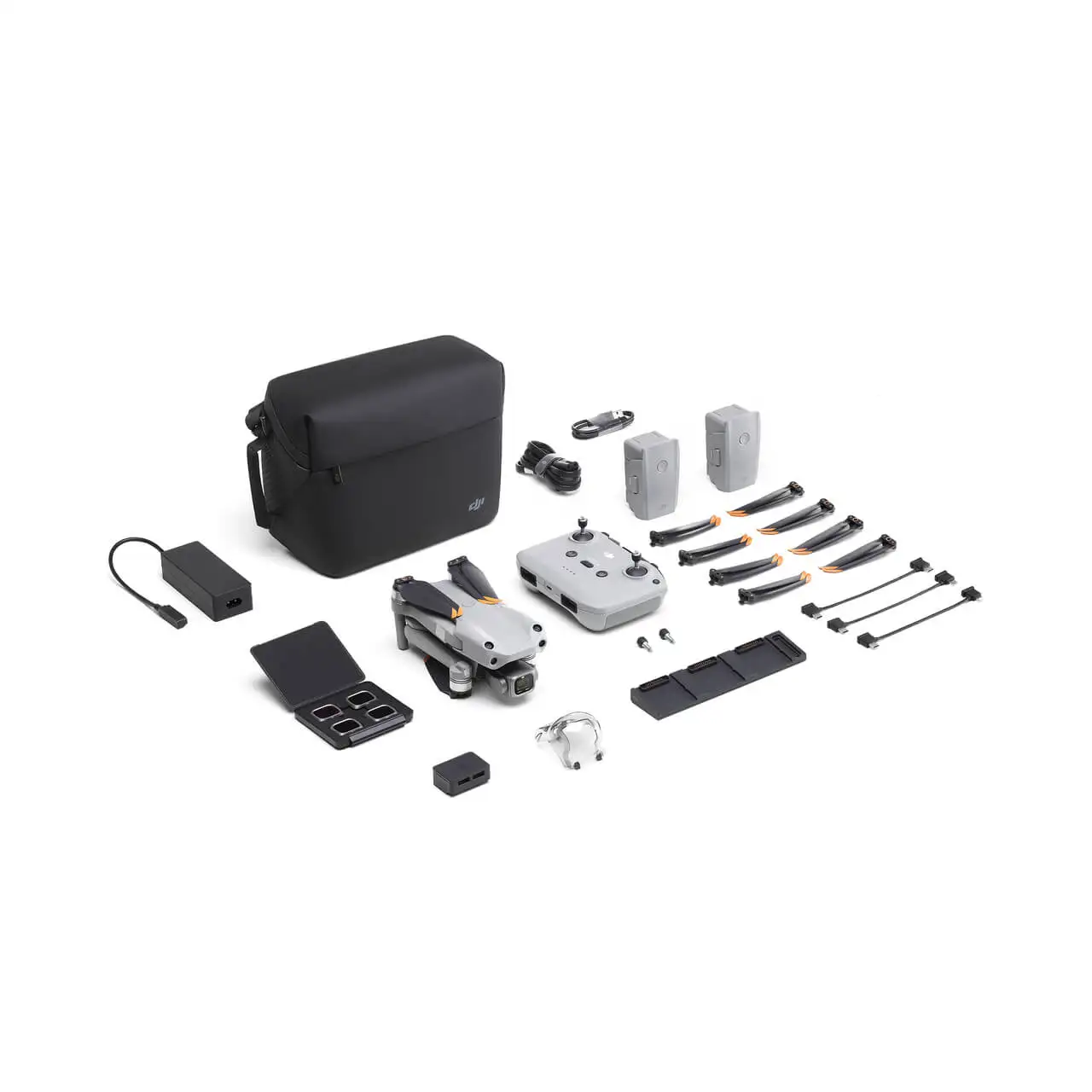 DJI Air 2S Дрон Fly More Combo с 1-дюймовым CMOS-датчиком большими 5 4 мкм пикселей 20МП камера 12