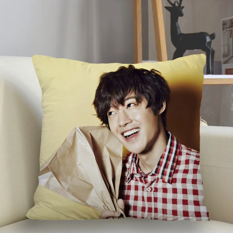 

Musife Kim Hyun Joong Pillowcase Custom Square Pillow Cover Case Zipper Pillowcase 35*35,40*40,45*45cm Drop Shipping