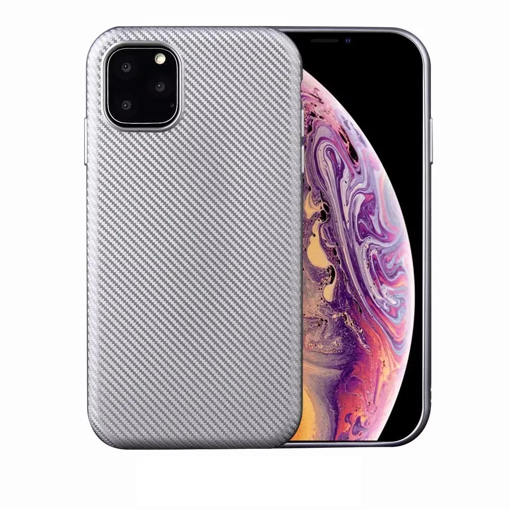 

Phone Case for IPhone 11 Pro Max Fiber Comfortable Feel Ultra Thin Soft Protective Cases Cell Phone Accessories for Iphone 11