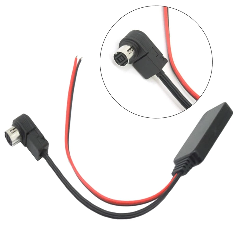 Автомобильный беспроводной модуль Bluetooth музыкальный адаптер вспомогательный приемник Aux аудио для Alpine 121B 9857 9886 117