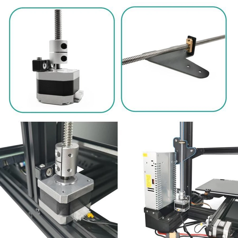 Стабильные аксессуары с двумя осями Z комплект винтовых стержней шаговым