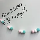 Висячая гирлянда для детской комнаты, из 2021 шерсти, 2 см