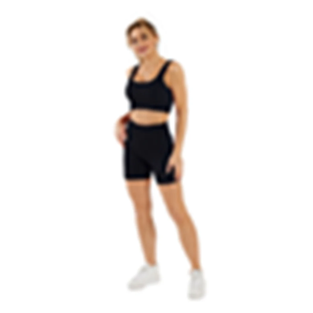 

2Pcs Sport For Women Suit Workout Gym Set Seamless Shorts Yoga Set Fitness Running Clothing Sexy Breathable Sportswear