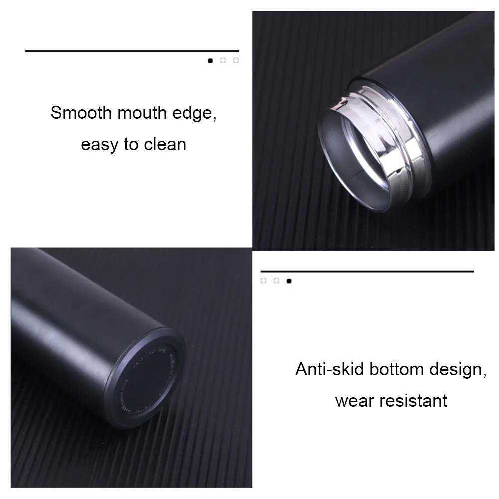 

Smart Cup Stainless Steel LED Digital Smart Vacuum Cup Thermo Hot Water Bottle Travel Cup Intelligent Temperature Measuring Cup