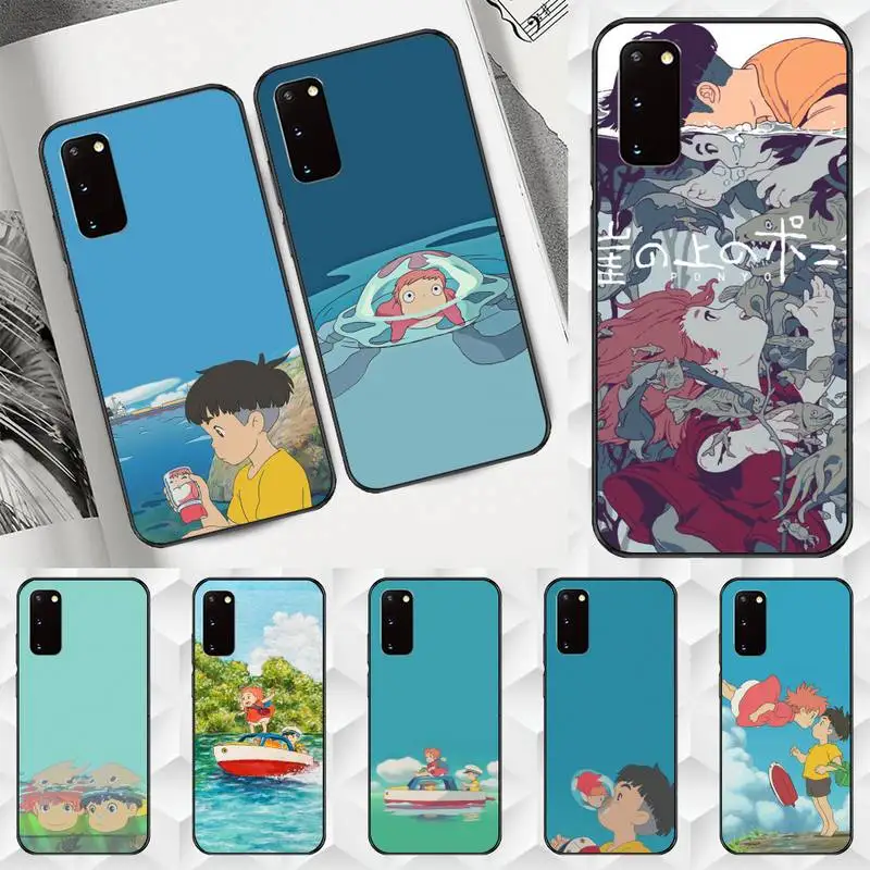 

Studio Ghibli Ponyo Phone Case For Huawei P40 P30 P20 P10 P9 P8 lite pro Smart soft Cover Fundas