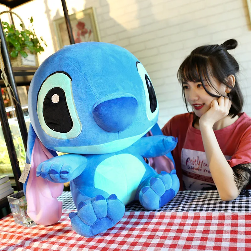 20-35 см Disney Lilo &amp Stitch розовый синий плюшевый кулон в форме куклы игрушки модели