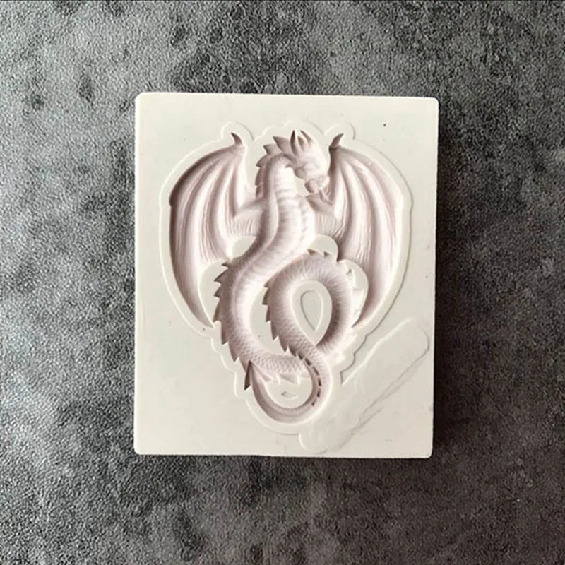 1 шт. силиконовая форма в виде динозавра для помадки инструменты украшения тортов