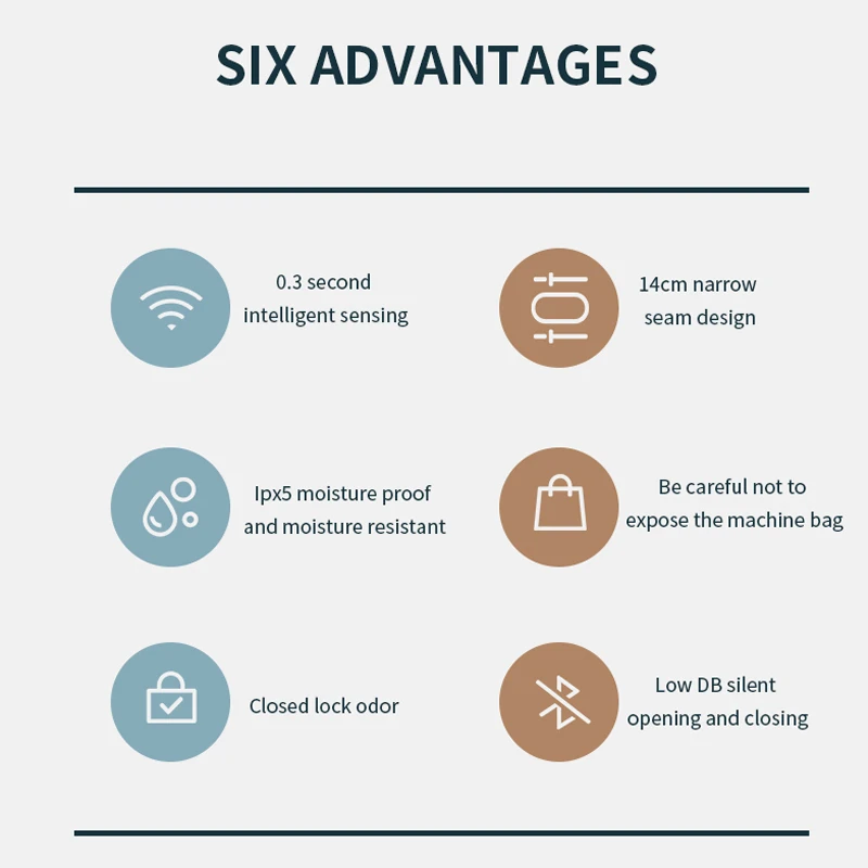 Мусорная корзина с умным датчиком домашняя электронная автоматическая для