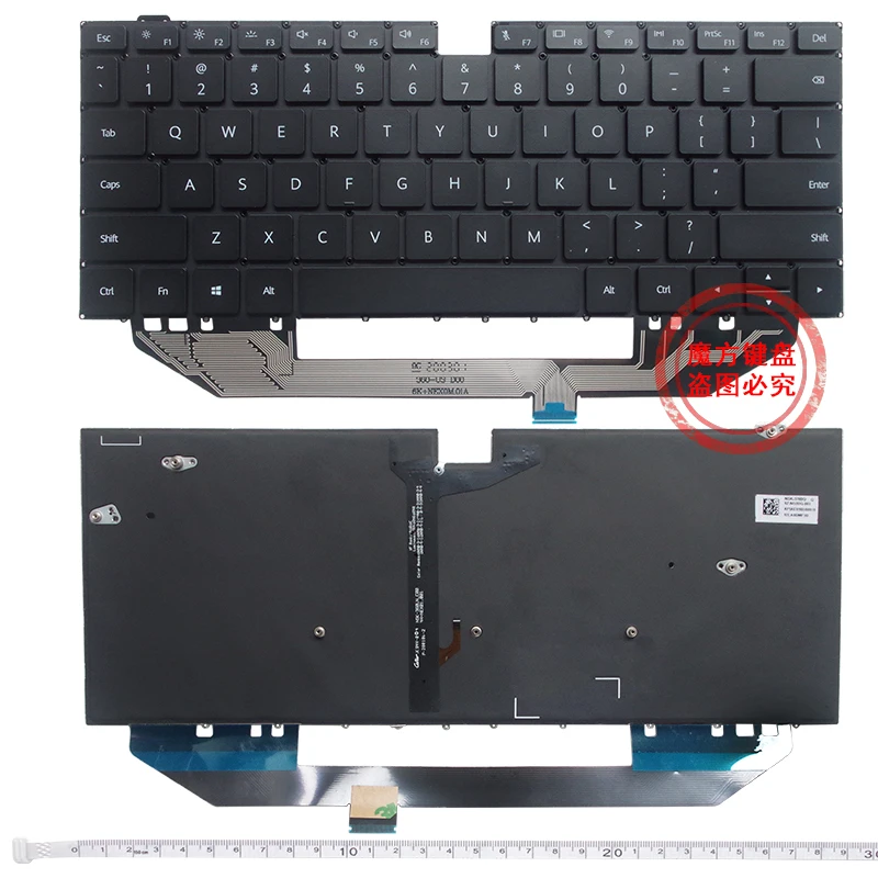 

NEW Laptop US Keyboard for Huawei MACH-W19 MACHR-W19 W29 W29B W29C W19B W19C MateBook X Pro Keyboard with Backlit