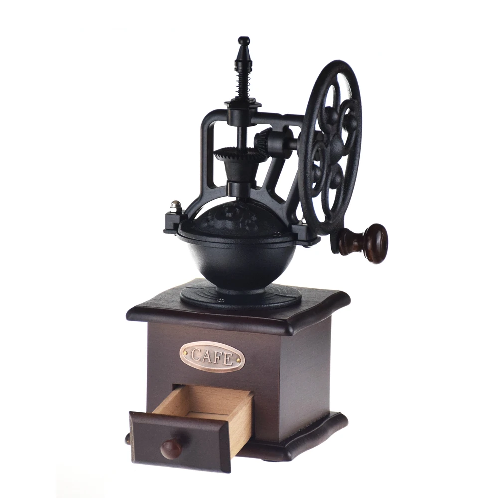 Эко-кофемолка в винтажном стиле ручная кофемолка аксессуары для кофейни