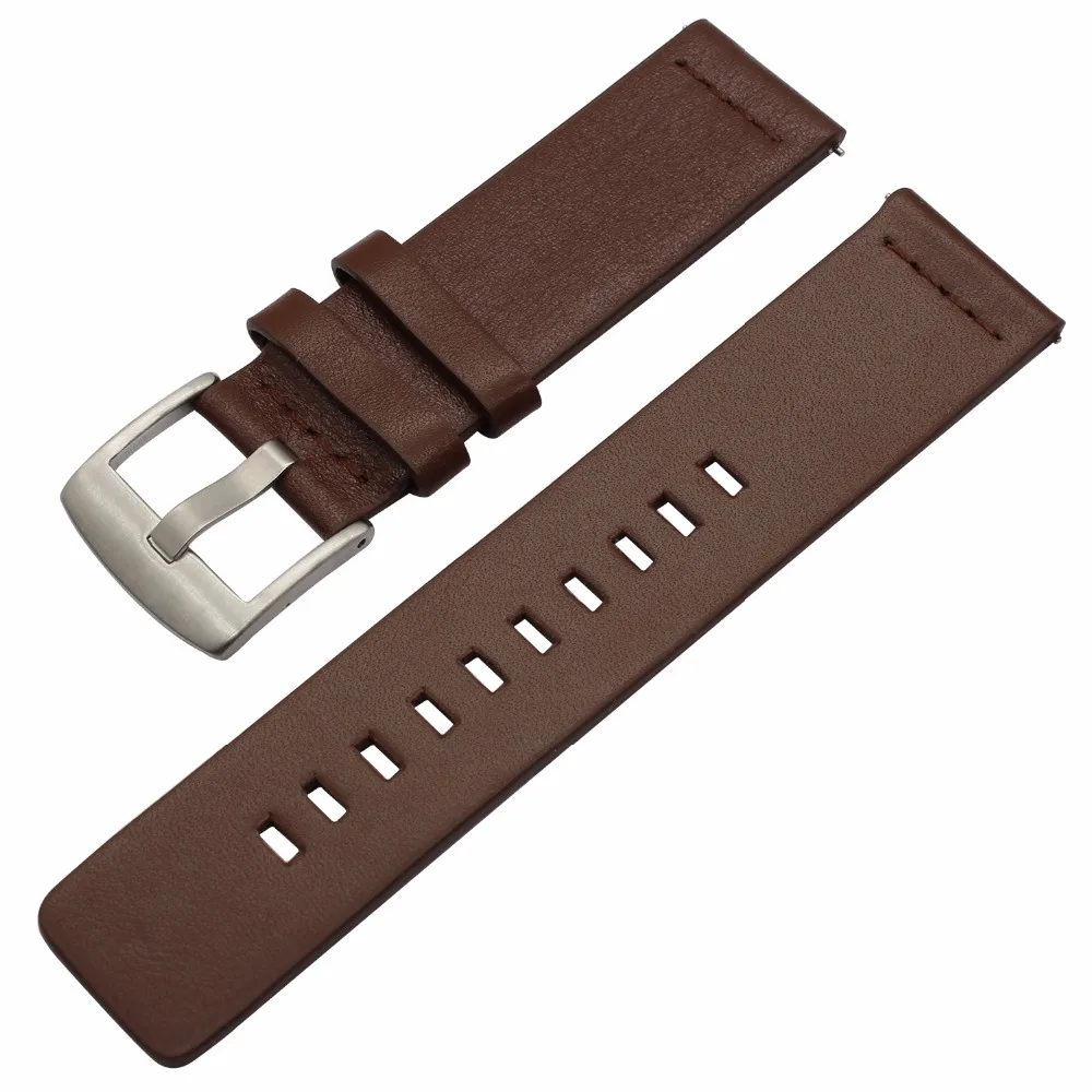 Ремешок для часов Ltaly из масляной кожи Garmin Vivoactive 4/ Forerunner745/CAME/Fenix Chronos/ Active