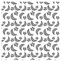 azsg neat moon star background clear stamps for diy scrapbookingcard makingalbum decorative silicone stamp crafts