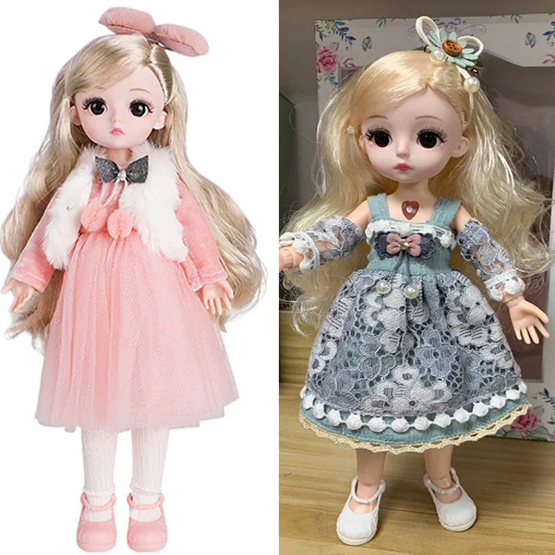 

BJD кукла 1/6 30 см 13 суставов модные пластиковые куклы обувь одежда наряд макияж одеваются Детские Куклы Игрушки для девочек Diy подарок