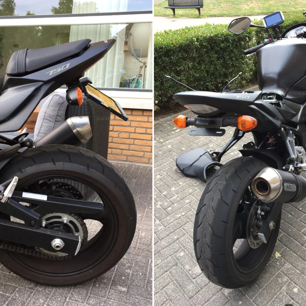 Держатель номерного знака светодиодный светильник для SUZUKI GSR GSX-S 750 GSR750 2011-2016 13 14 15