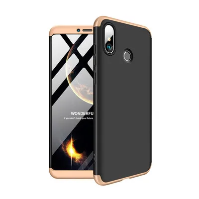 gold black gold Чехол полностью защищающий телефон для Xiaomi Redmi Note 8 Pro крышка на xiomi Redmi Note 7 камеры одноступенного процесса 8 7s 6A 6 Pro защитный бампер жесткая задняя панель - Цвет: gold black gold