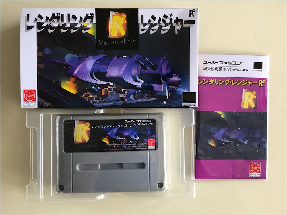 16Bit Games ** Rendering Ranger R2 ( Japan NTSC-J Version!! Box+Manual+Cartridge!! )