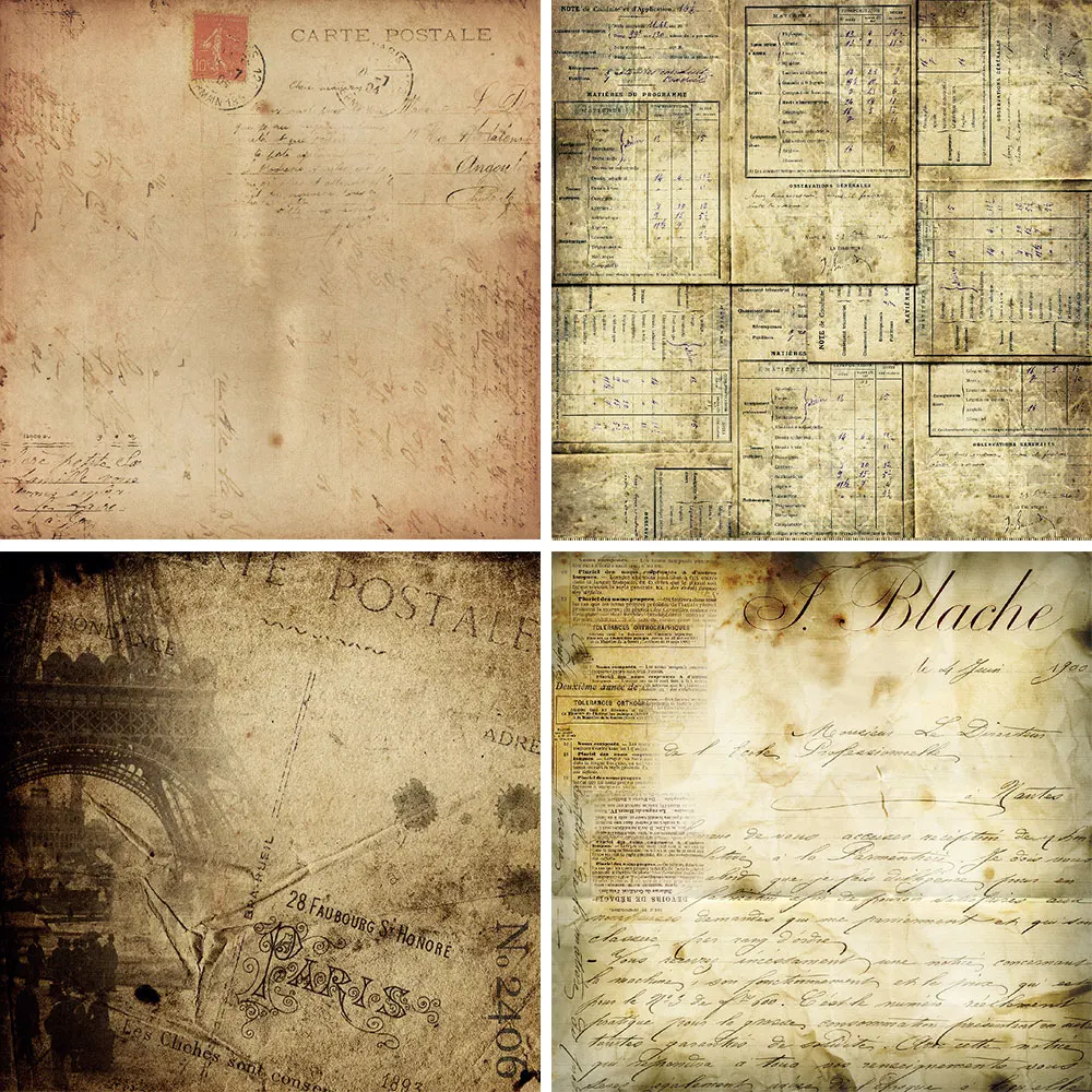 AHOMASH винтажный материал фоновая бумага нежелательный журнал Скрапбукинг