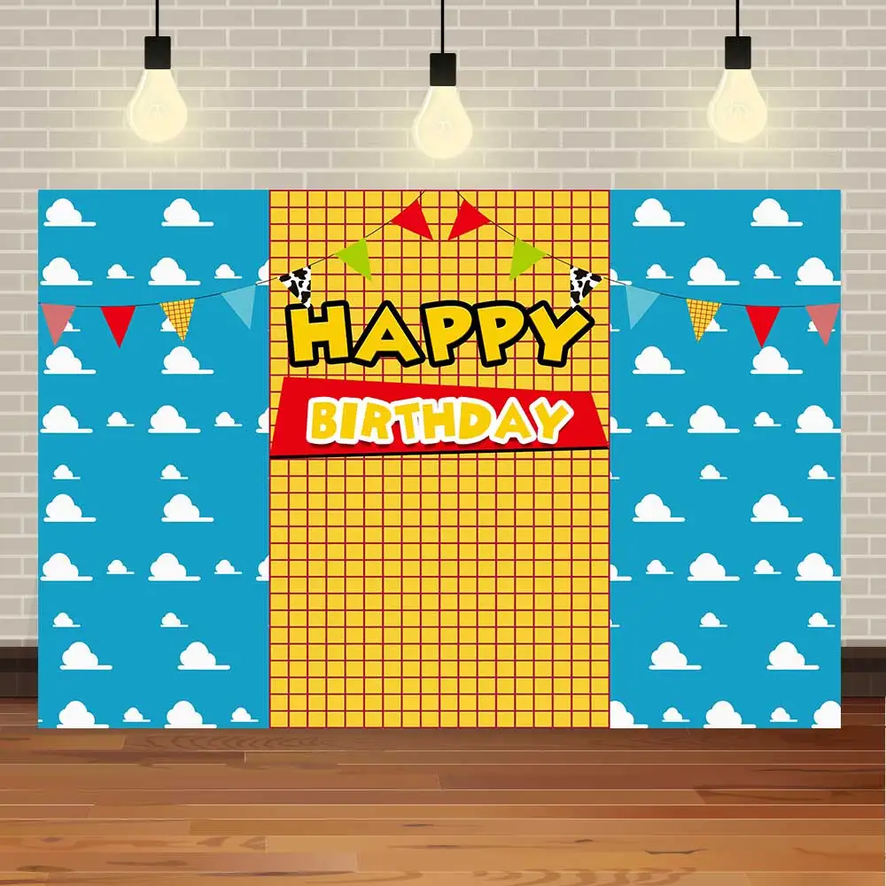 NeoBack с днем рождения детская история игрушек облако детский душ мультяшное небо