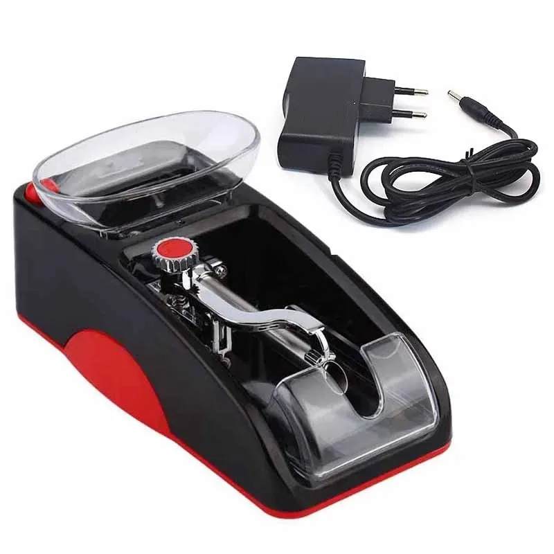 

EU Plug Electric Easy Automatic Cigarette Rolling Machine Tobacco Injector Maker Roller Smoking Gadgets For Men