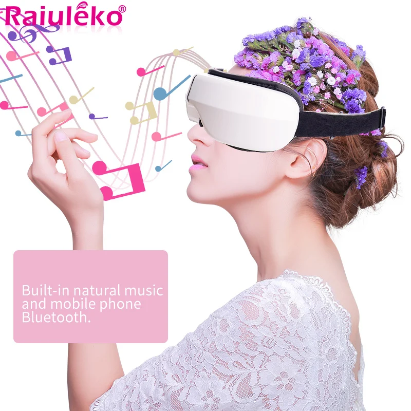 

Маска для глаз для сна, беспроводная, с подогревом, Bluetooth