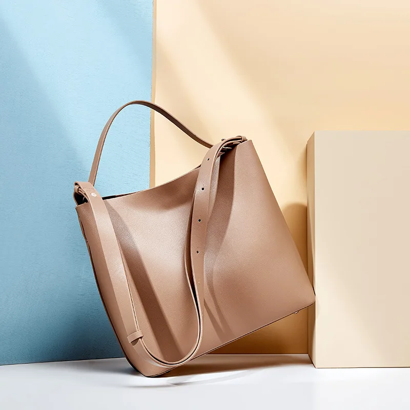 

Bag for Women Bolsos Designer Handbags Bolsa Feminina Shoulder Bags Bolso Mujer Ladies Tote High Capacity Genuine Leather 2021