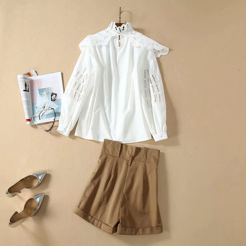 Высокое качество новая мода 2020 подиумный костюм женский комплект с длинным