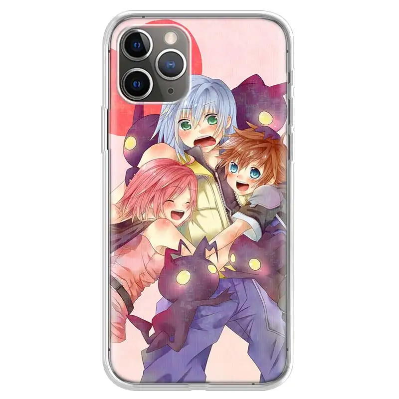 

Anime Kingdom Hearts Phone Case for Apple iphone 11 Pro XS Max XR X 7 8 6 6S Plus 5 5S SE 10 Ten Gift Silicone Coque Cover Shell