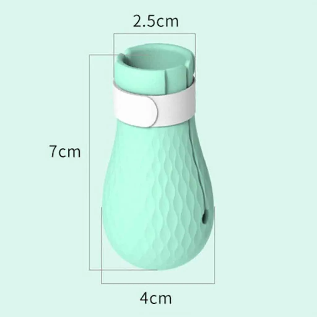 Обувь для ног с котом 4 шт. Нескользящие силиконовые Когти домашних животных