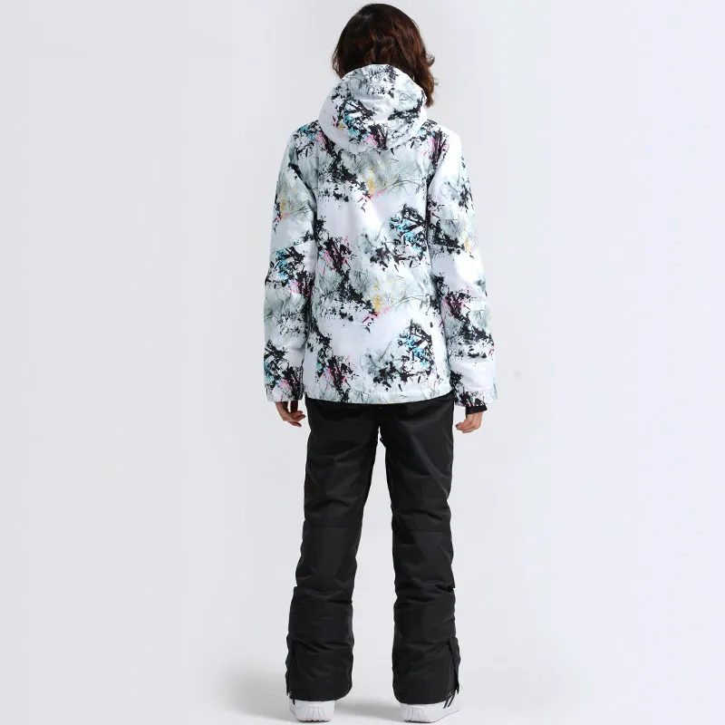 Зимний костюм для сноуборда GSOU водонепроницаемый ветрозащитный дышащий лыжный