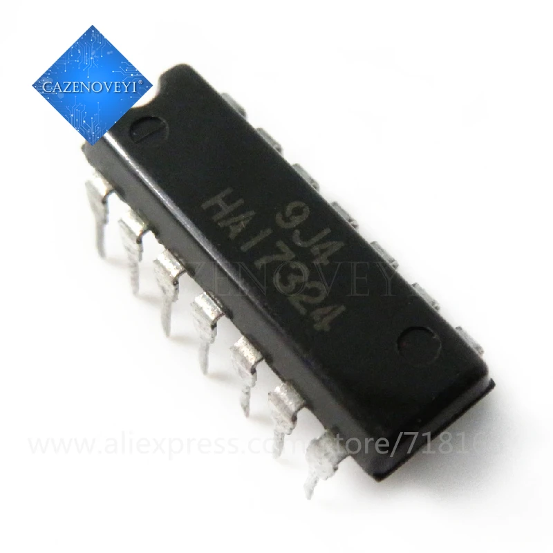 

10pcs/lot HA17324A HA17324 DIP-14 In Stock