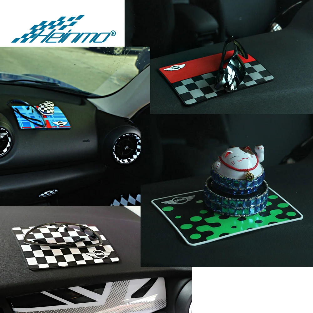 Для MINI Cooper S F54 F55 F56 F57 F60 земляк Clubman аксессуары автомобильный коврик Противоскользящие коврики для MINI R50 R53 R55 R56 R57 R60