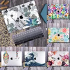Пластиковый жесткий чехол с цветочным принтом для MacBook Air Pro Retina 11, 12, 13, 15, 16 дюймов 2020 A2338, A2289, A2179, A2337