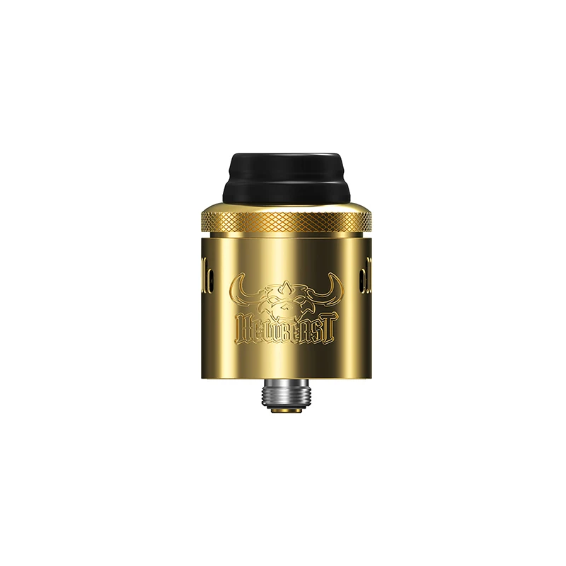 

Original Hellvape Hellbeast RDA Tank 810 Drip Tip Atomizer with NI80 Fused Clapton Coil Vaporizer Electronic Cigarette Vape