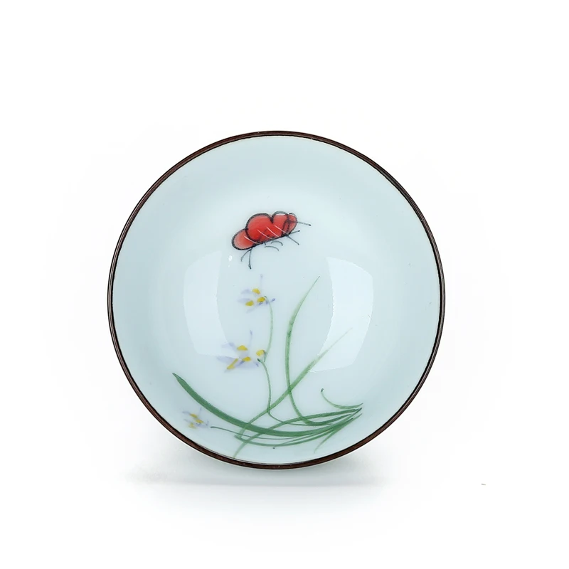 Цзиндэчжэнь маленькая ручная роспись кунг фу чайная чашка керамические чашки