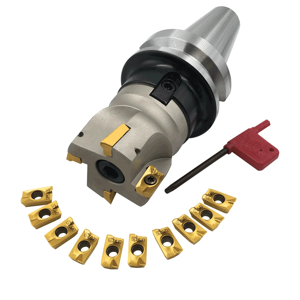 

BT40-FMB22 Turning Tools Holder Cutter Arbor 400R 50-22 face milling tool+10pcs APMT1604 PDER Milling inserts cnc tool holder