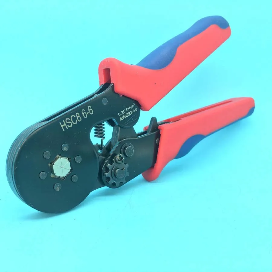 1 шт. электрические мини-плоскогубцы HSC8 6-6 0 25-6 мм м² 23-10AWG