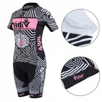 breathable cycling jersey set women pink short sleeve bicycle shirts bike clothing set summer team racing sports mtb clothes