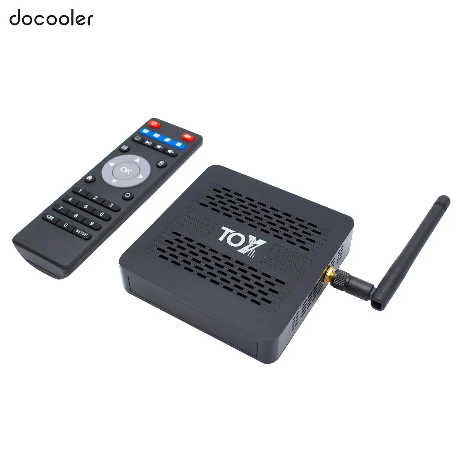 ТВ приставка TOX1 4K Android 9 0 S905X3 4 + 32 ГБ 2 4G 1000 Мбит/с H.265 VP9|ТВ-приставки и медиаплееры| |