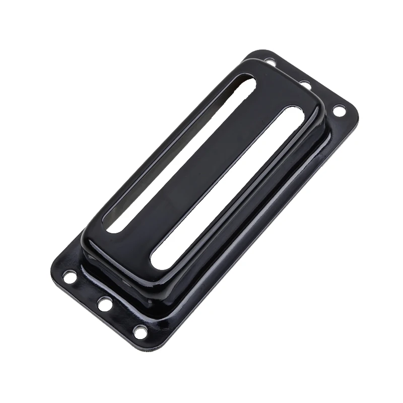zwei linie metall messing elektrische gitarre pickup humbucker pickup coversdeckelshelltop chrom schwarz gold free global shipping