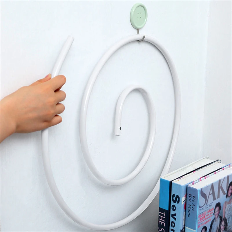 

Spiral Drying Rack Outdoor Clothes Rack Drying Rack Round Rotating Quilt Rack Space Organization Tool