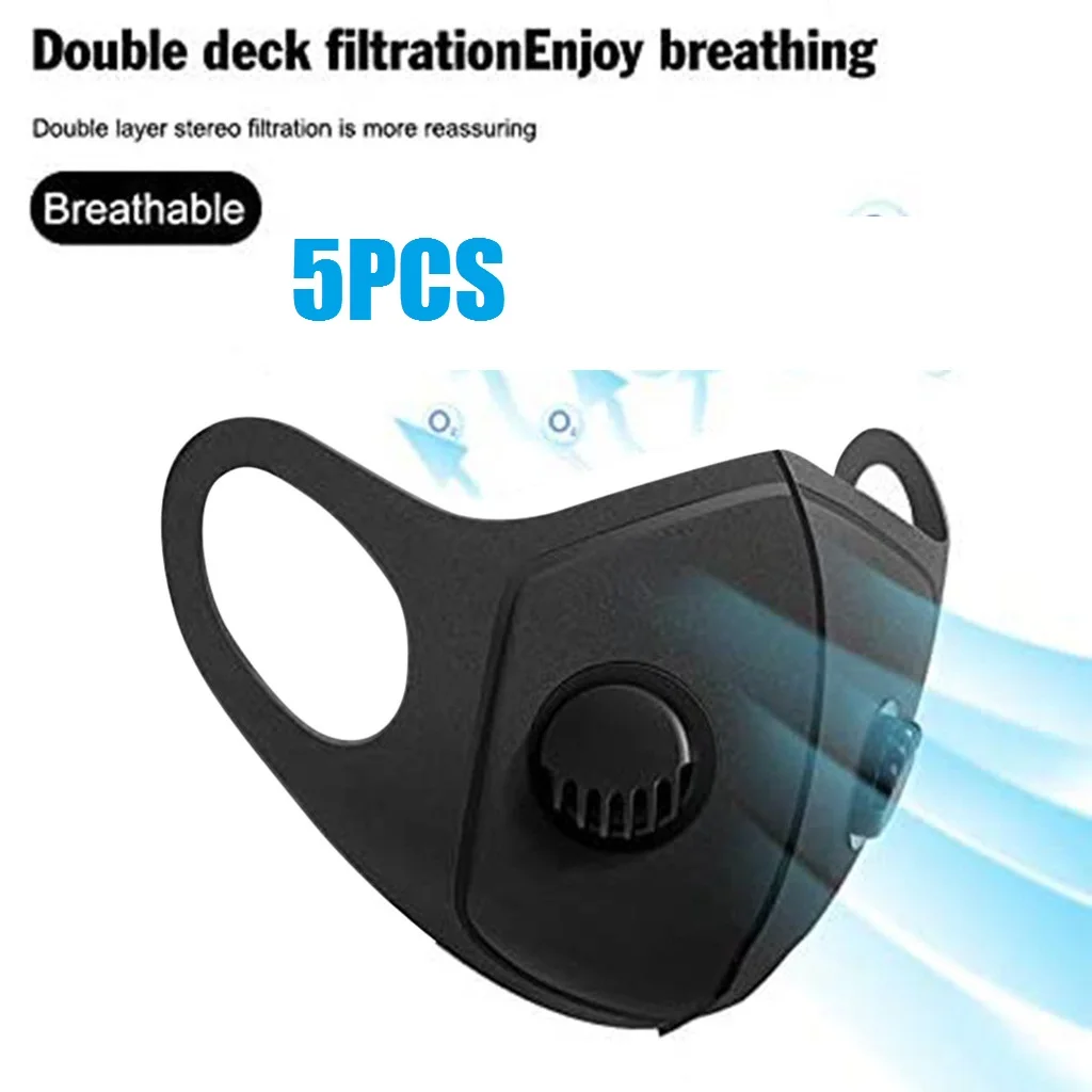 Моющаяся многоразовая маска для лица женщин и мужчин 1 5 шт.|Аксессуары костюмов| |