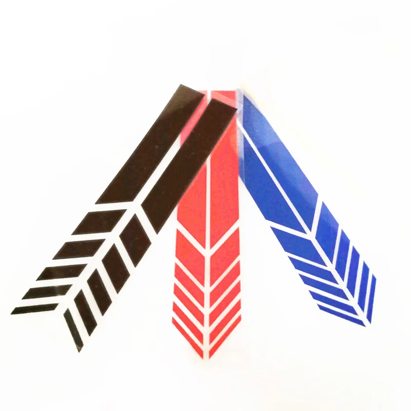 Наклейка на автомобиль 2 шт./пакет 16x2 см полосатая графическая наклейка для Jaguar XF