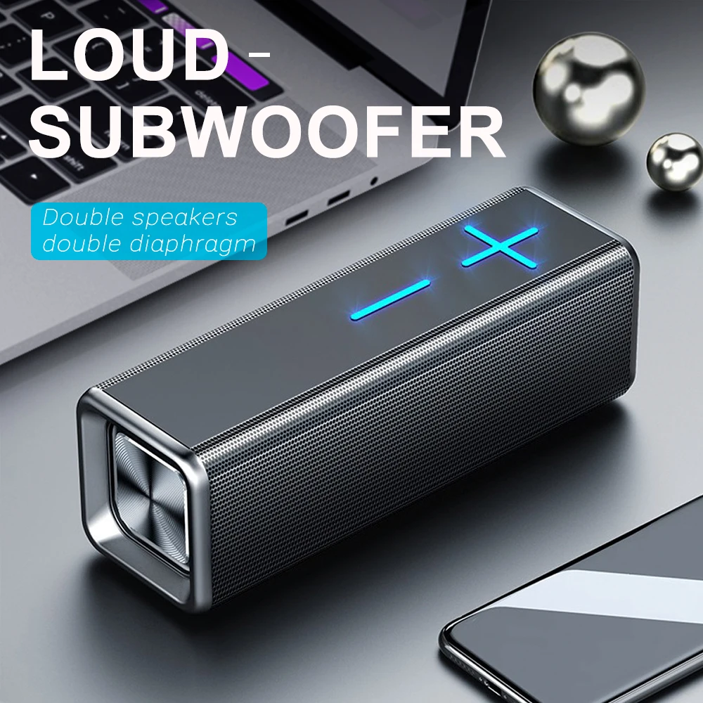 

Portable Wireless Loudspeaker Bluetooth speaker Sound System 10W stereo Music surround Waterproof Outdoor Soundbar