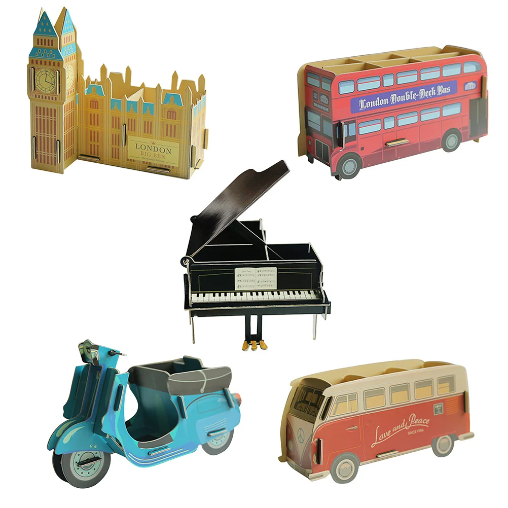 

Декоративный держатель для ручек в виде мотоцикла, креативная коробка для хранения «сделай сам», настольный контейнер для ручек, столовые п...