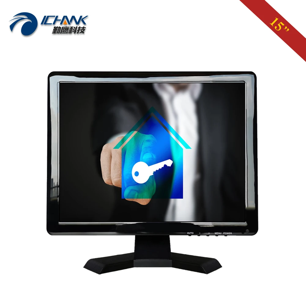 

15" inch Monitor 1024x768 HDMI-in USB POS Cash Register Ordering Meal Machine 10 Points Capacitive Touch LCD Screen ZB150JC-58D