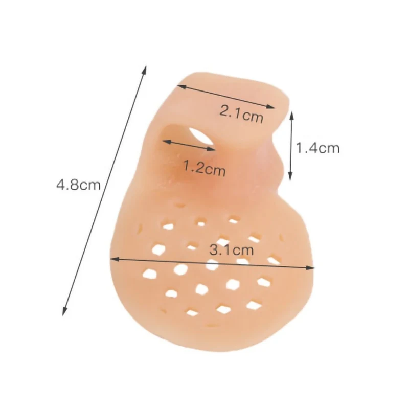 

1Pair Silicone Gel Little Toe Bunion Protector Foot Care Toe Separator Toe Spacers Hallux Valgus Toe Corrector //