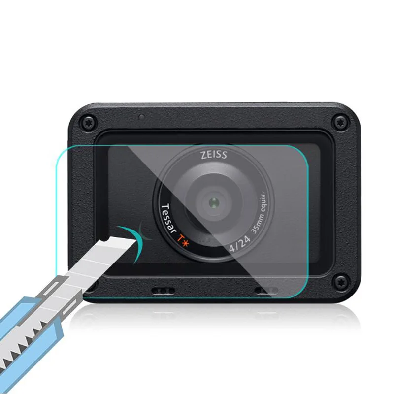 Защитное покрытие из закаленного стекла для Sony DSC-RX0/RX02 RX0M2 RX0 Mark ii объектив камеры