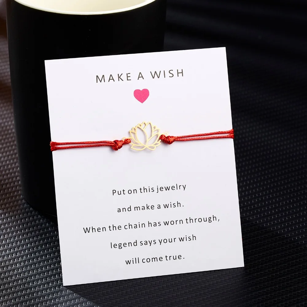 Belleper Make a Wish/Friendship/Mom Love Card Turtle Adjustable Fashion High Quality Bracelet Charm Female New Unique Jewelry