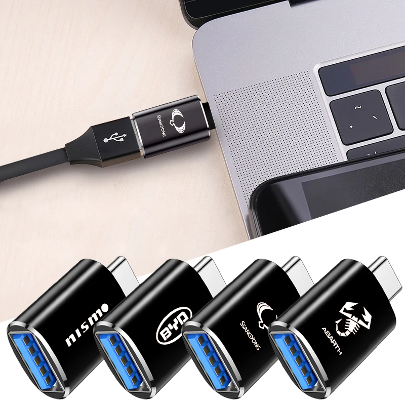 

1pcs USB Charging Converter Type-C Interface for BYD F3 I3 F0 F6 S6 S8 E5 E6 G3 G6 L3 S7 M6 Tang Song Qing Yuan Max Auto Goods