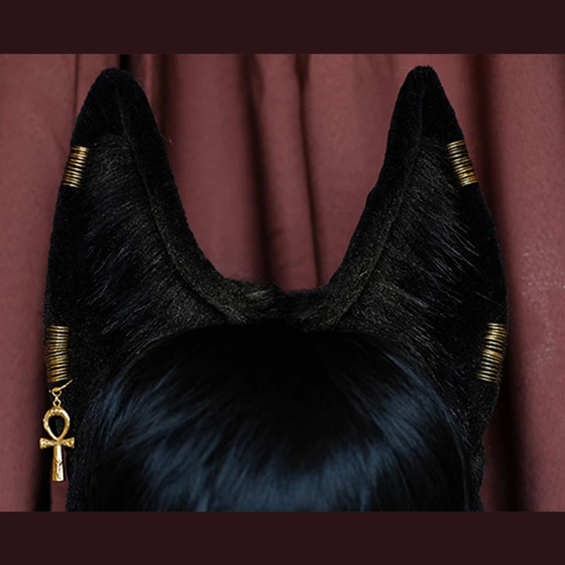 Обруч для волос чудовище повязка на голову с волчьими и кошачьими ушками ручная